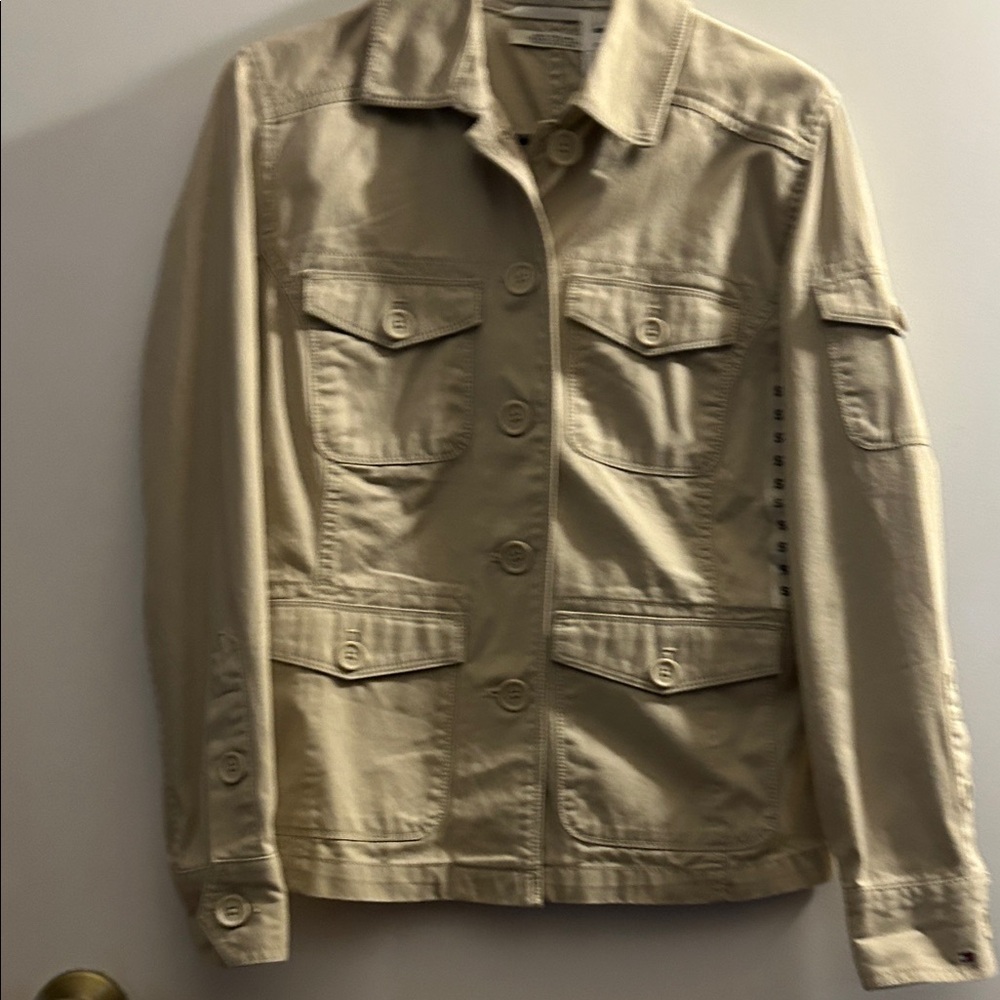 Tommy Hilfiger Beige Khaki Jacket